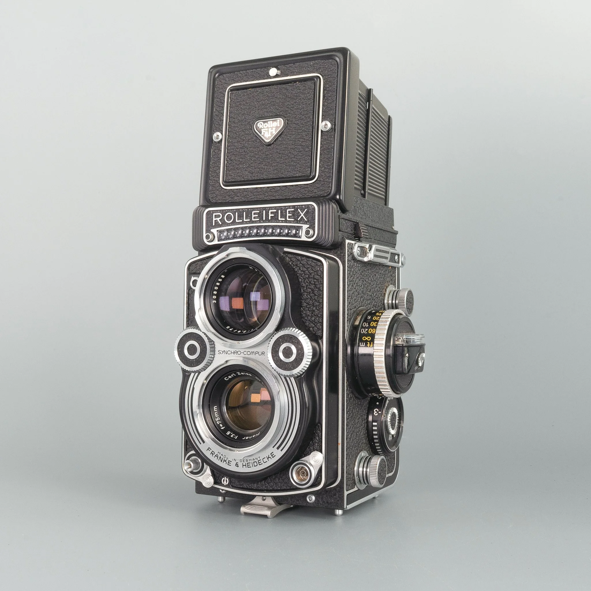 美品 RolleiFlex f3.5 75mm 美しいキャップ付き Rolleiflex 3.5F – FLASHBACK CAMERA